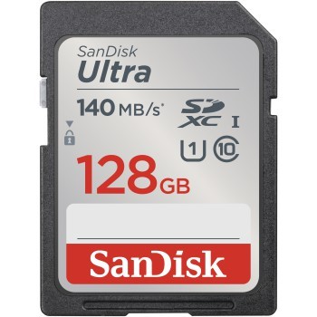 Sandisk 128GB Ultra SDXC kártya