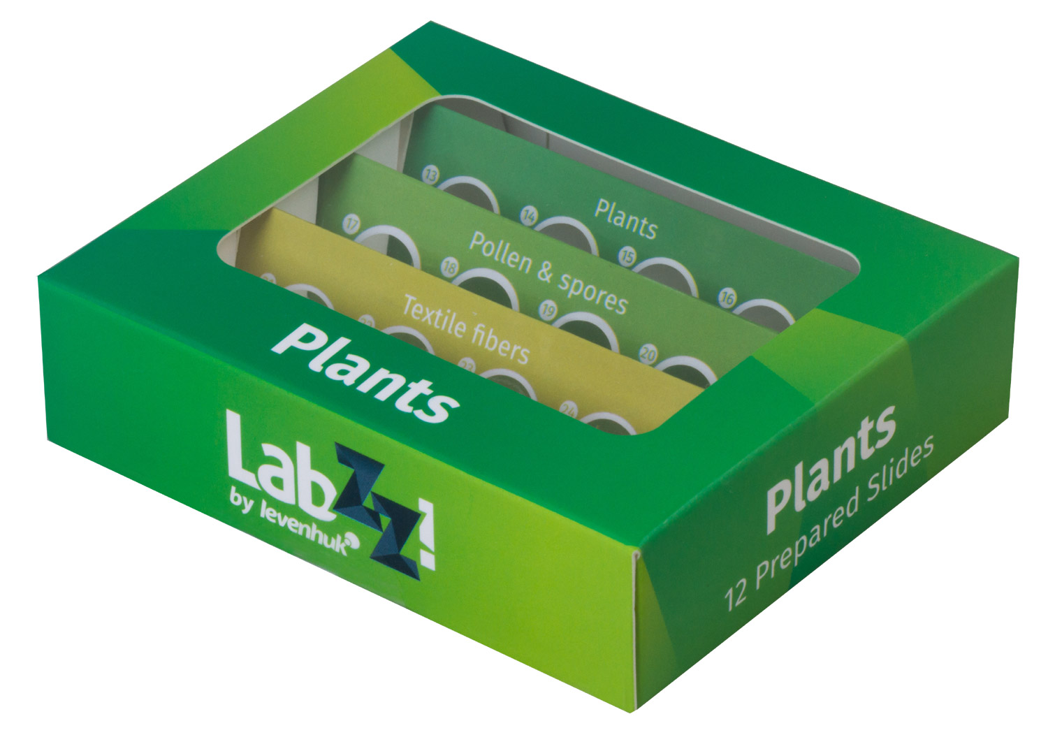 Levenhuk LabZZ P12 Növények – előkészített tárgylemez-kész