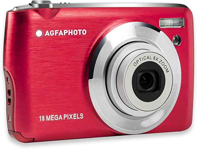 Agfa DC8200 kompakt digitális fényképezőgép, piros
