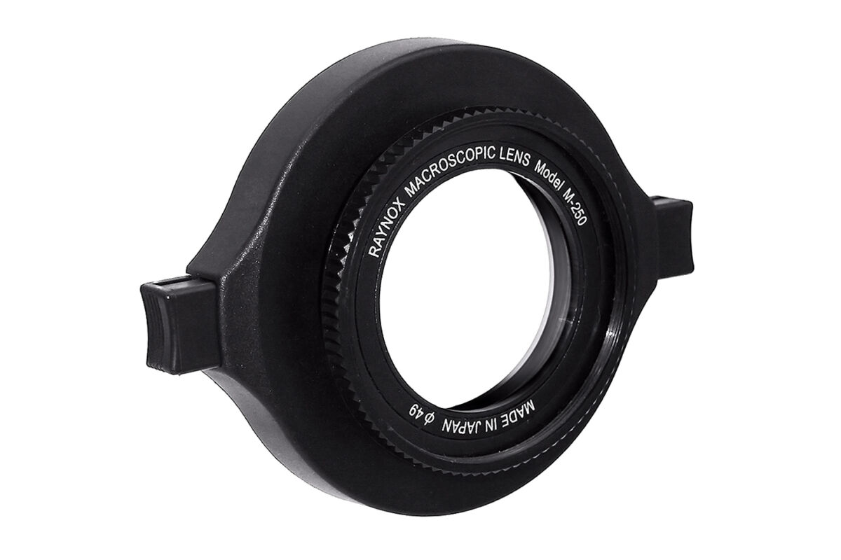 Raynox DCR-250 csíptetős makró előtétlencse Raynox DCR-250 csíptetős makró előtétlencse