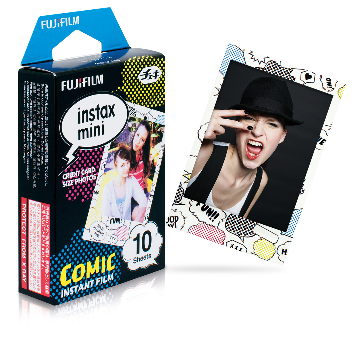Fujifilm instax mini film comic