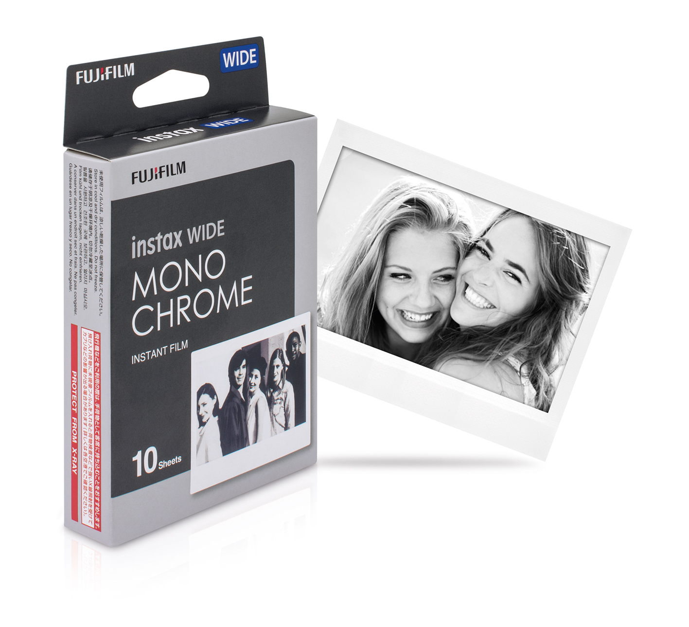Fujifilm Instax Wide fekete-fehr film 10 db