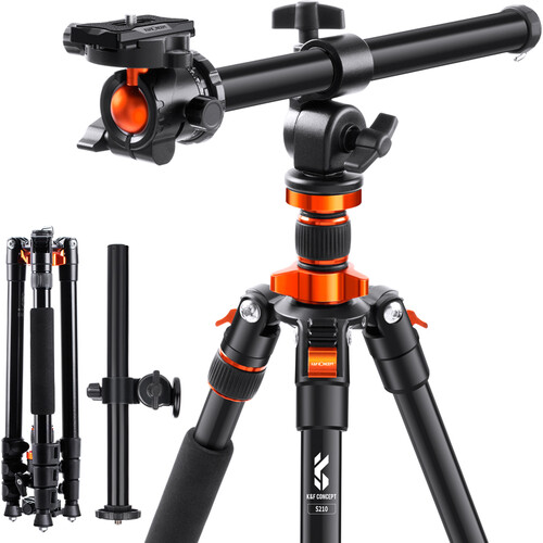 K&F Concept KF-09-087V5 K234A7+BH-28L llvny + monopod, elforga