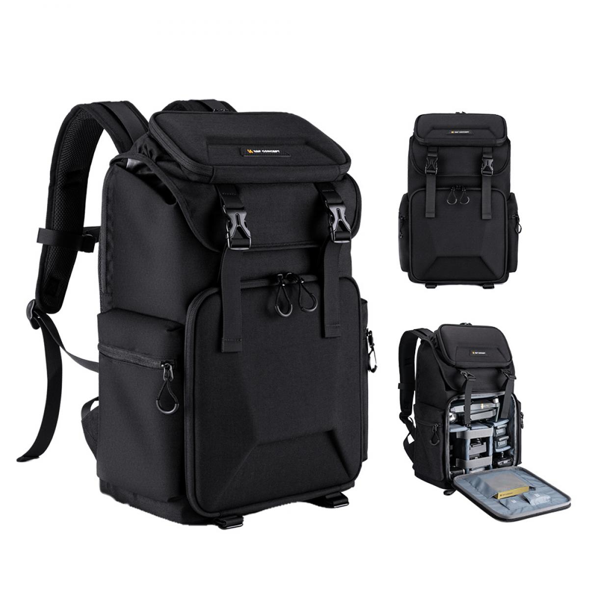 K&F Concept 13.098V2 professzionális kamera hátizsák, laptop zse
