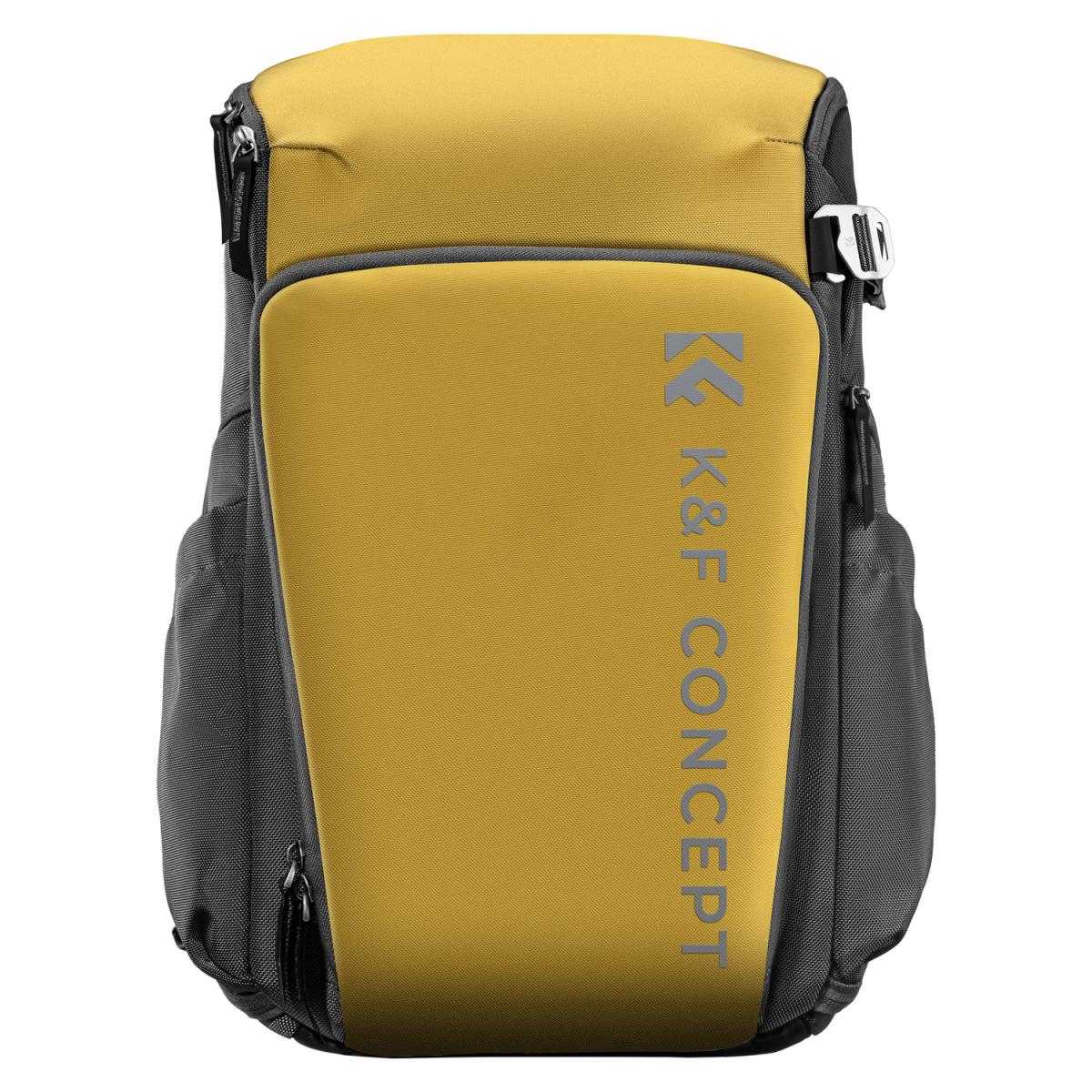 K&F Concept Alpha Air fotós hátizsák 25L, sárga