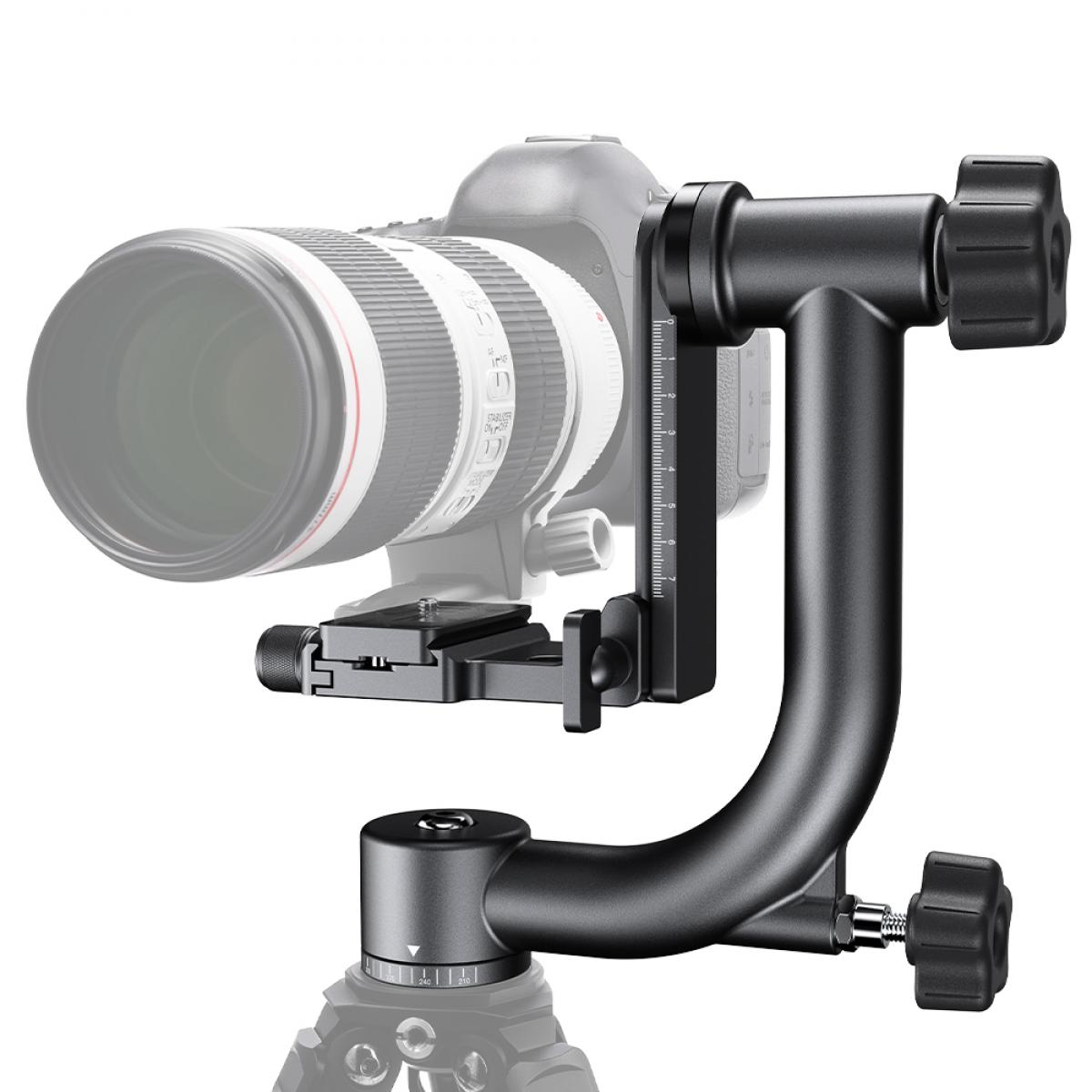 K&F Concept gimbal llvnyfej, arca swiss, magnzium-alumnium