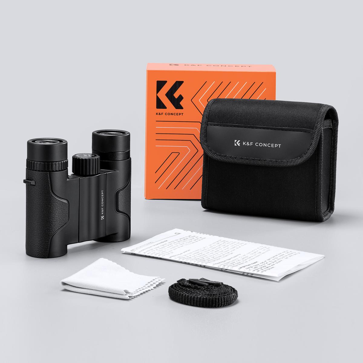 K&F Concept 8x21 HD tvcs, BAK4, IP65 vzll, fekete