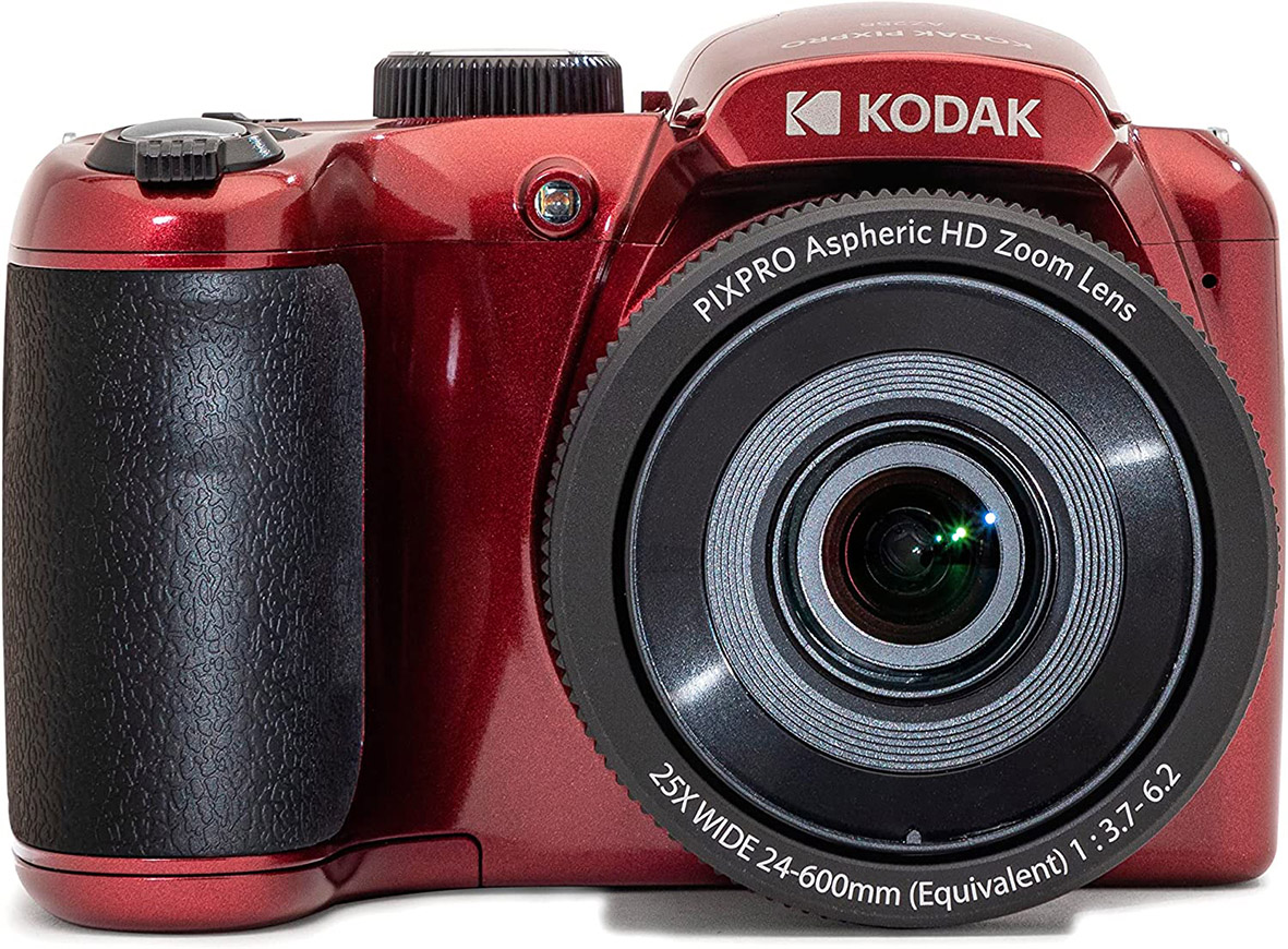 Kodak Pixpro AZ255 digitális fényképezőgép, piros