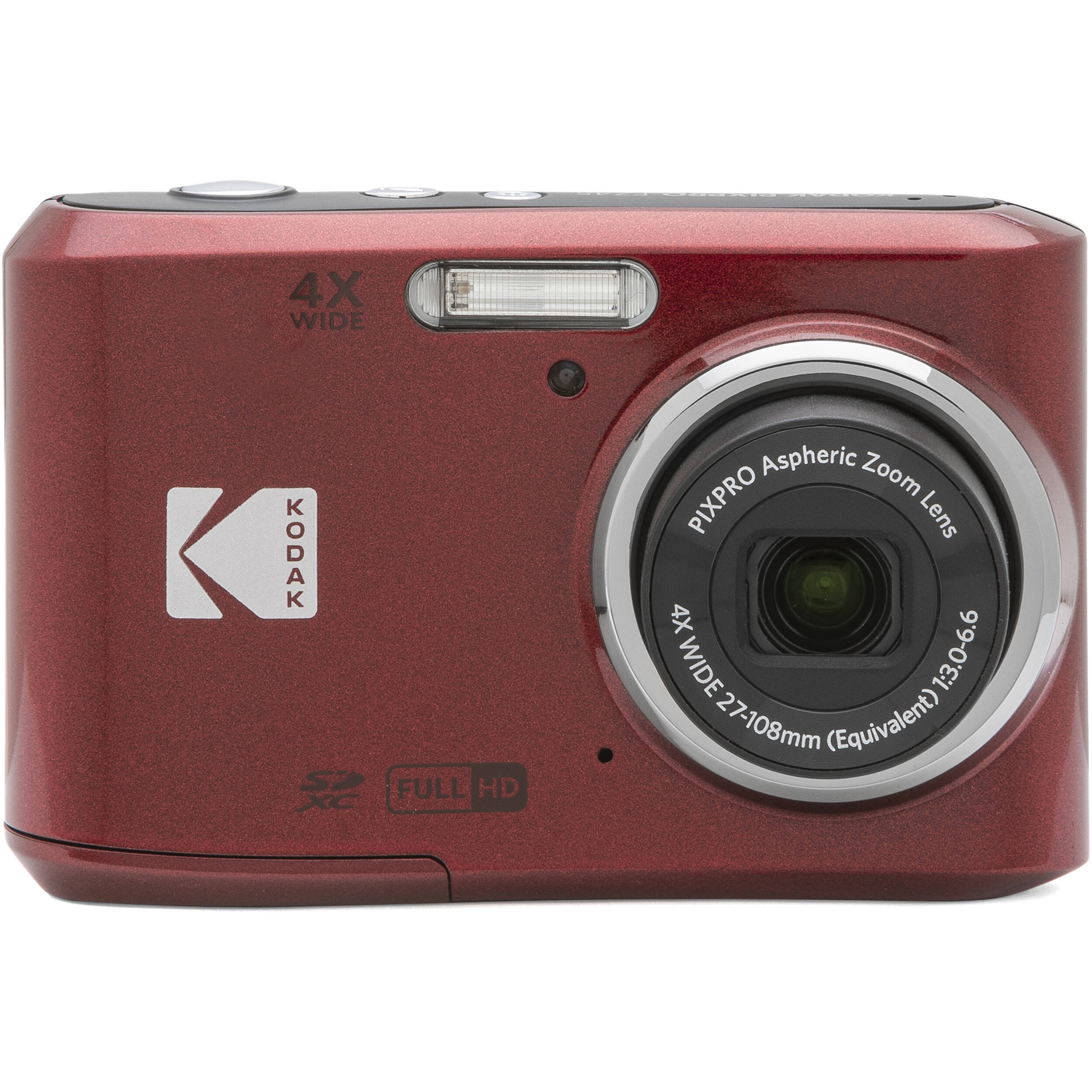 Kodak Pixpro FZ45 kompakt, digitális fényképezőgép, piros