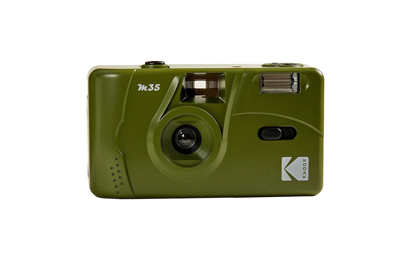 Kodak M35 analóg filmes fényképezőgép, 35 mm filmhez, olíva zöld