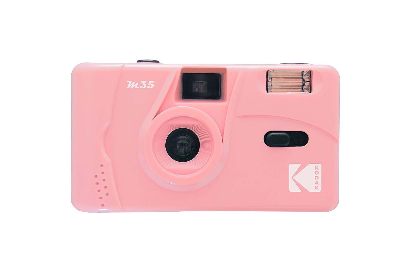 Kodak M35 analóg filmes fényképezőgép, 35 mm filmhez, rózsaszín