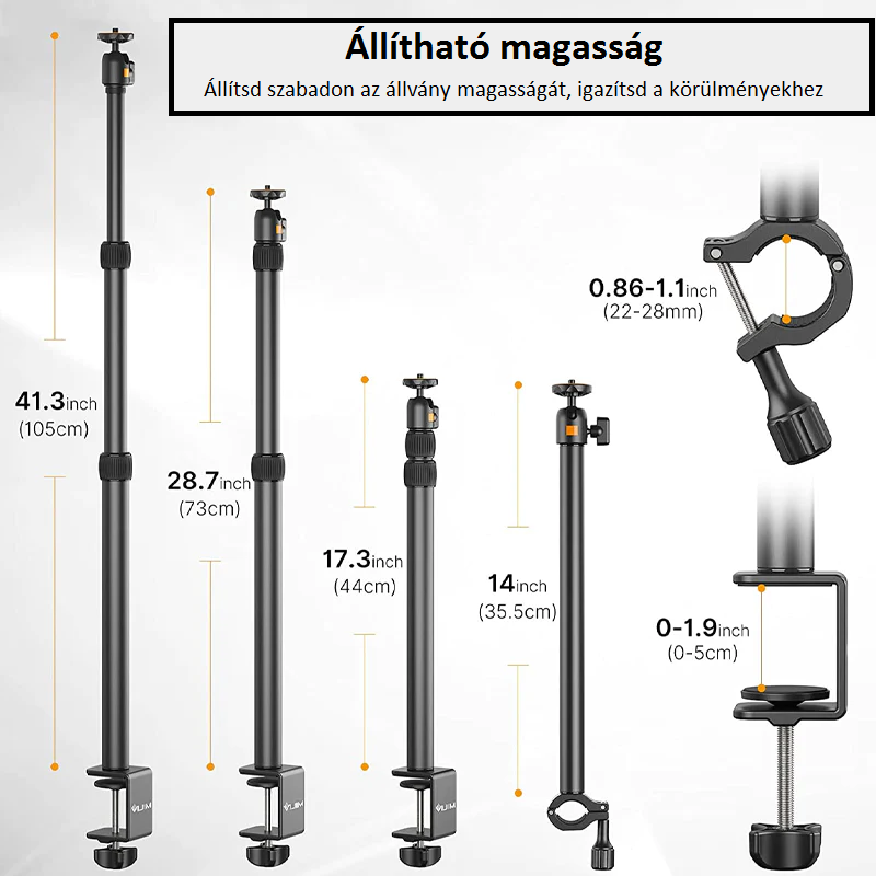 Ulanzi Vijim LS02 multifunkcis, asztalra rgzthet +1karos ll