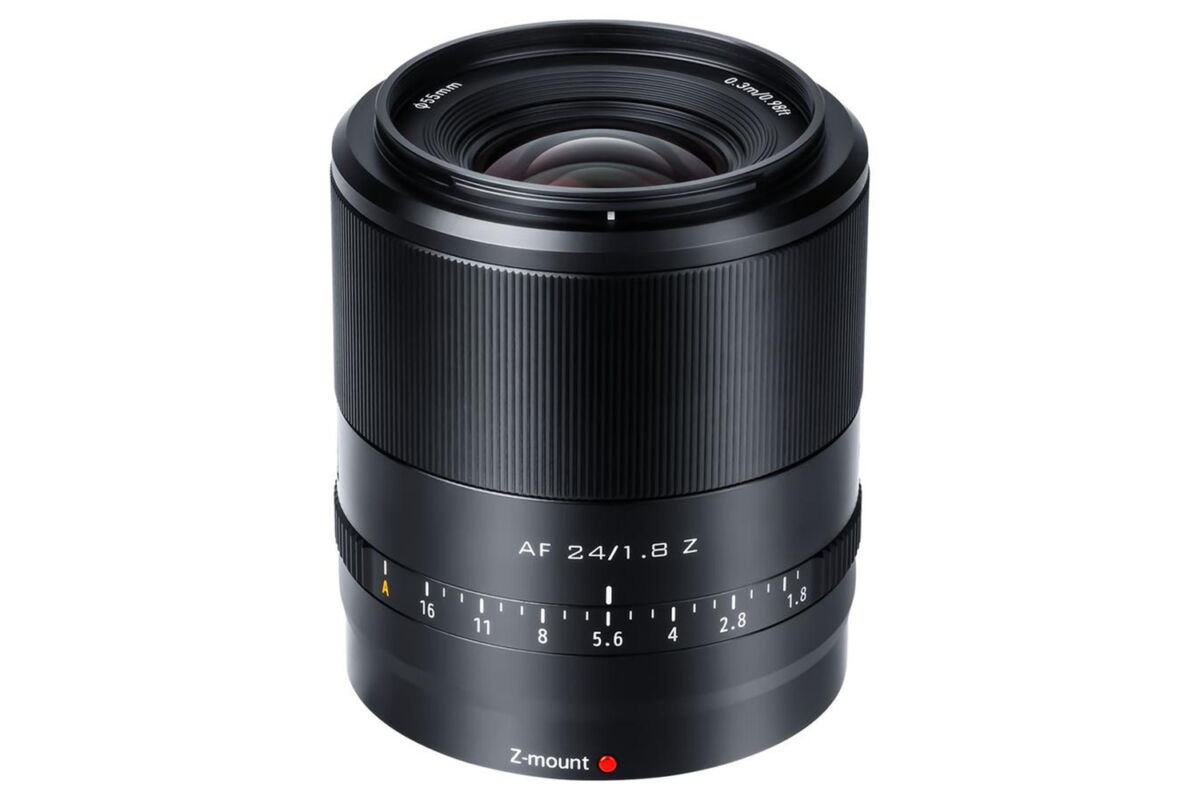Viltrox AF 24mm F1.8 Nikon Z bajonettes objektv