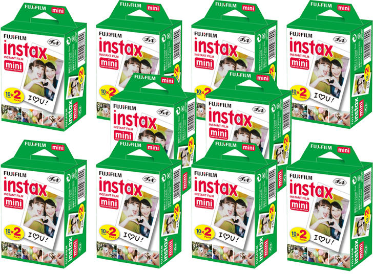 Fujifilm Instax Mini Twin 10 csomag 2x10 lap