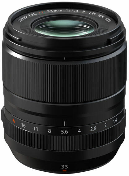 Fujinon XF 33 MM f/1.4 R LM WR objektv