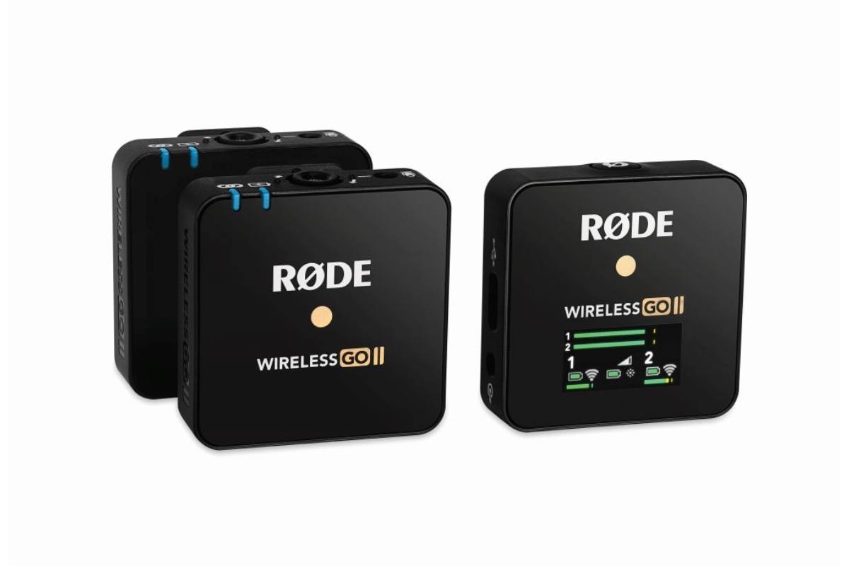 Rode Wireless GO II Ultra kompakt vezetéknélküli mikrofon